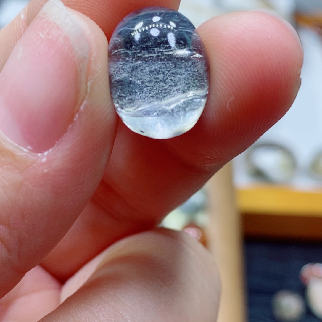 颈饰未镶嵌水晶豆**子水晶