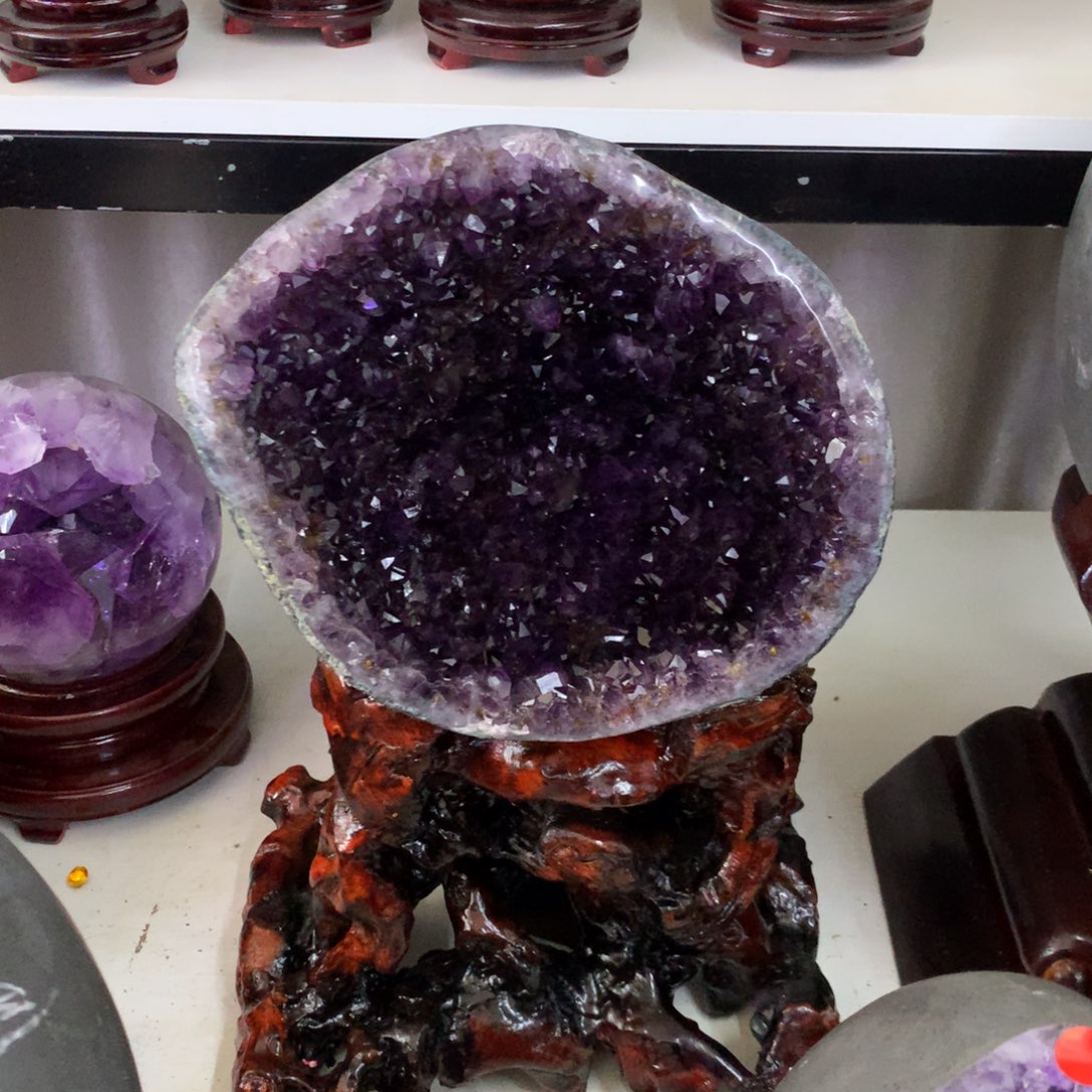 水晶未镶嵌大型摆件（非配饰）莹