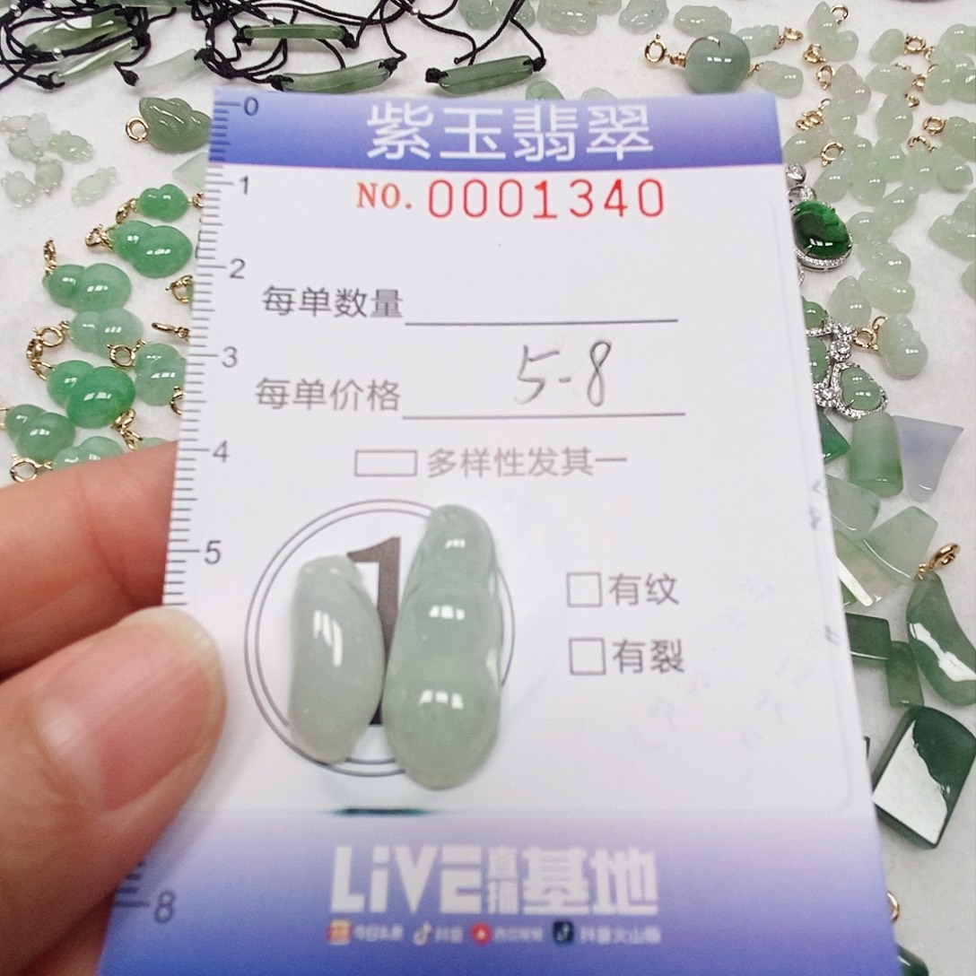 翡翠未镶嵌颈饰挂件
