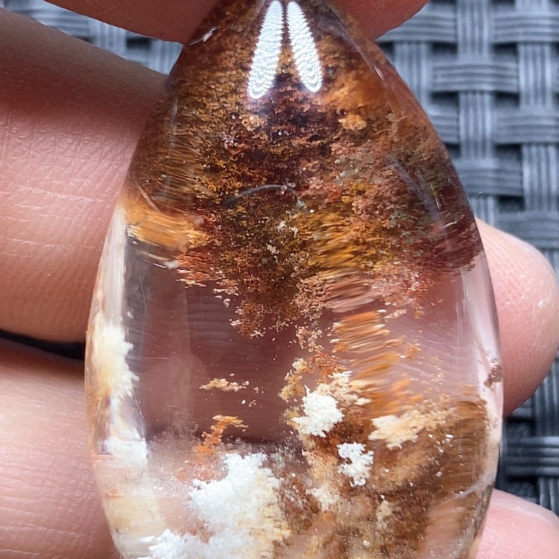 水晶颈饰未镶嵌f****?天然水晶项链吊坠