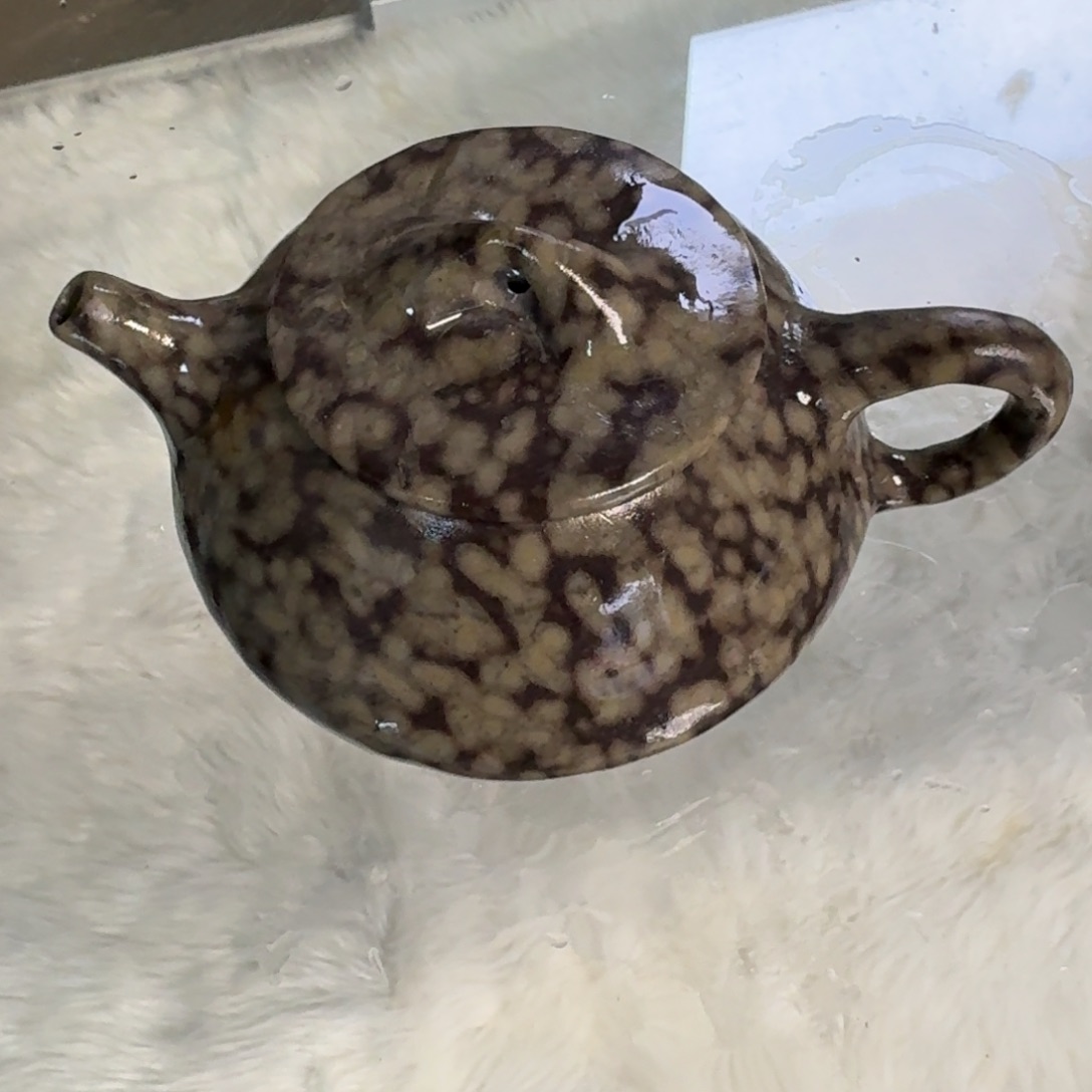 ?****?微瑕石壶一把不退不换