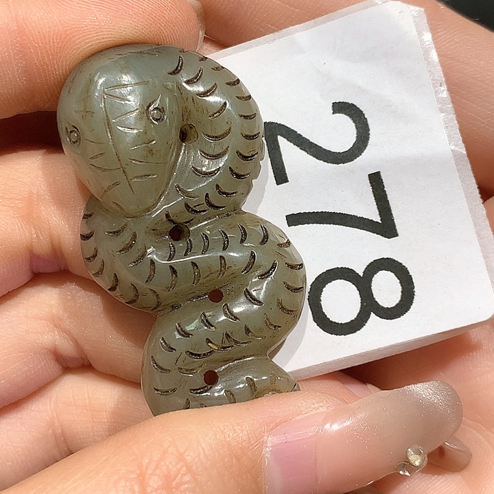 和田玉挂件未镶嵌