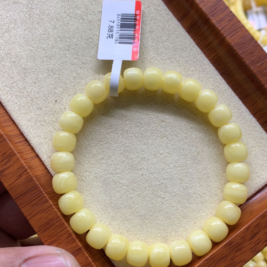 蜜蜡手链未镶嵌涵*爸蜜蜡