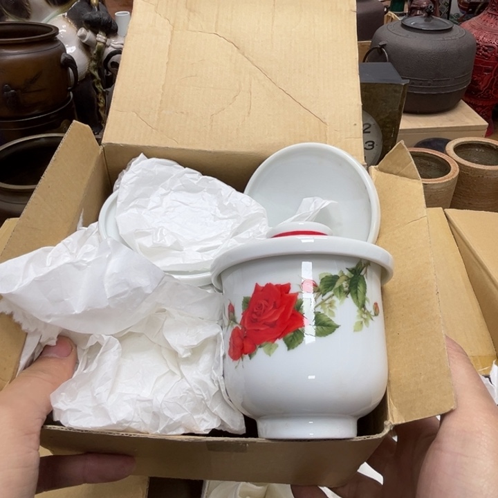 瓷片瓷器摆件工艺品摆件777 