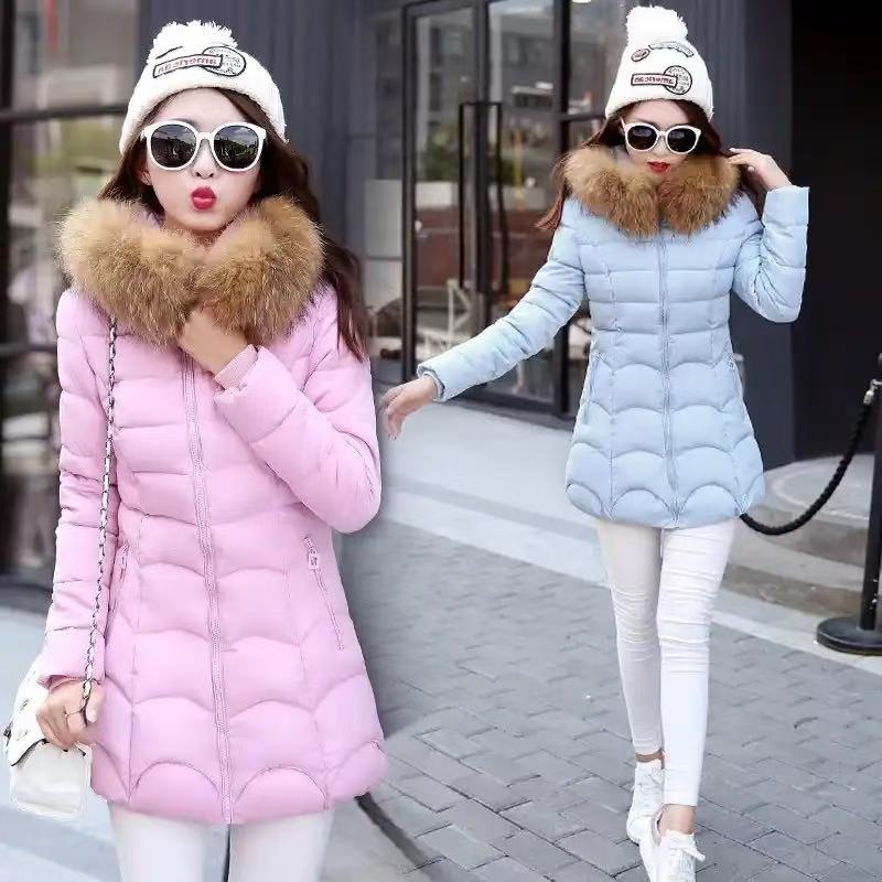 萌萌直播专属样衣显瘦时尚女士中长款修身加厚韩版冬季（17）