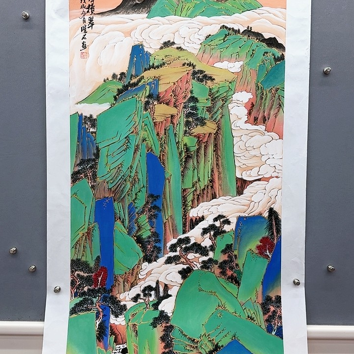 国画书法作品多次参加