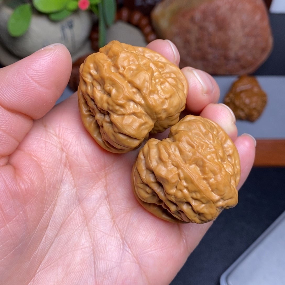 文玩核桃把件39蛤蟆头