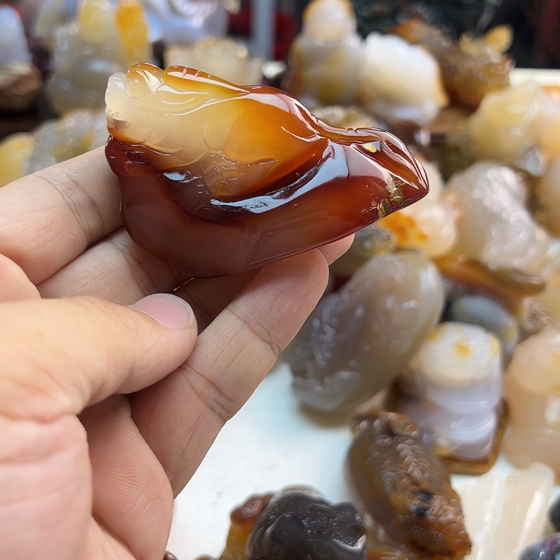 玛瑙/玉髓未镶嵌颈饰