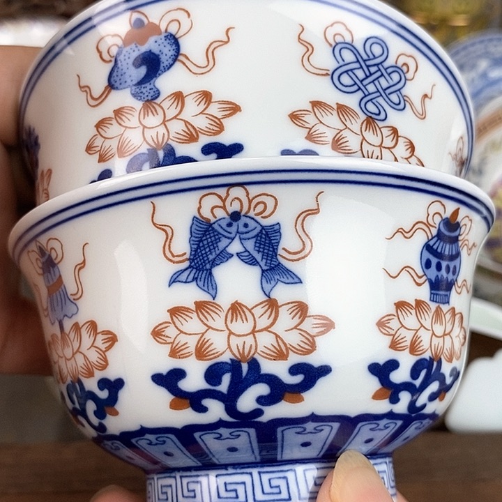 景德镇陶瓷藏式茶碗
