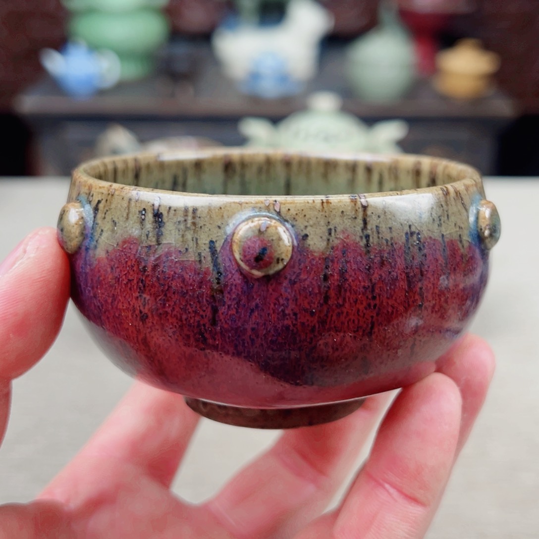 瓷片正能量陶瓷艺术品