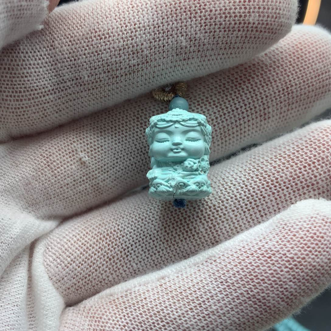 绿松石挂件未镶嵌