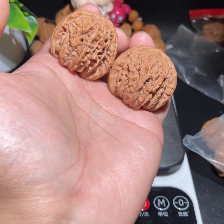文玩核桃吊坠40四座楼