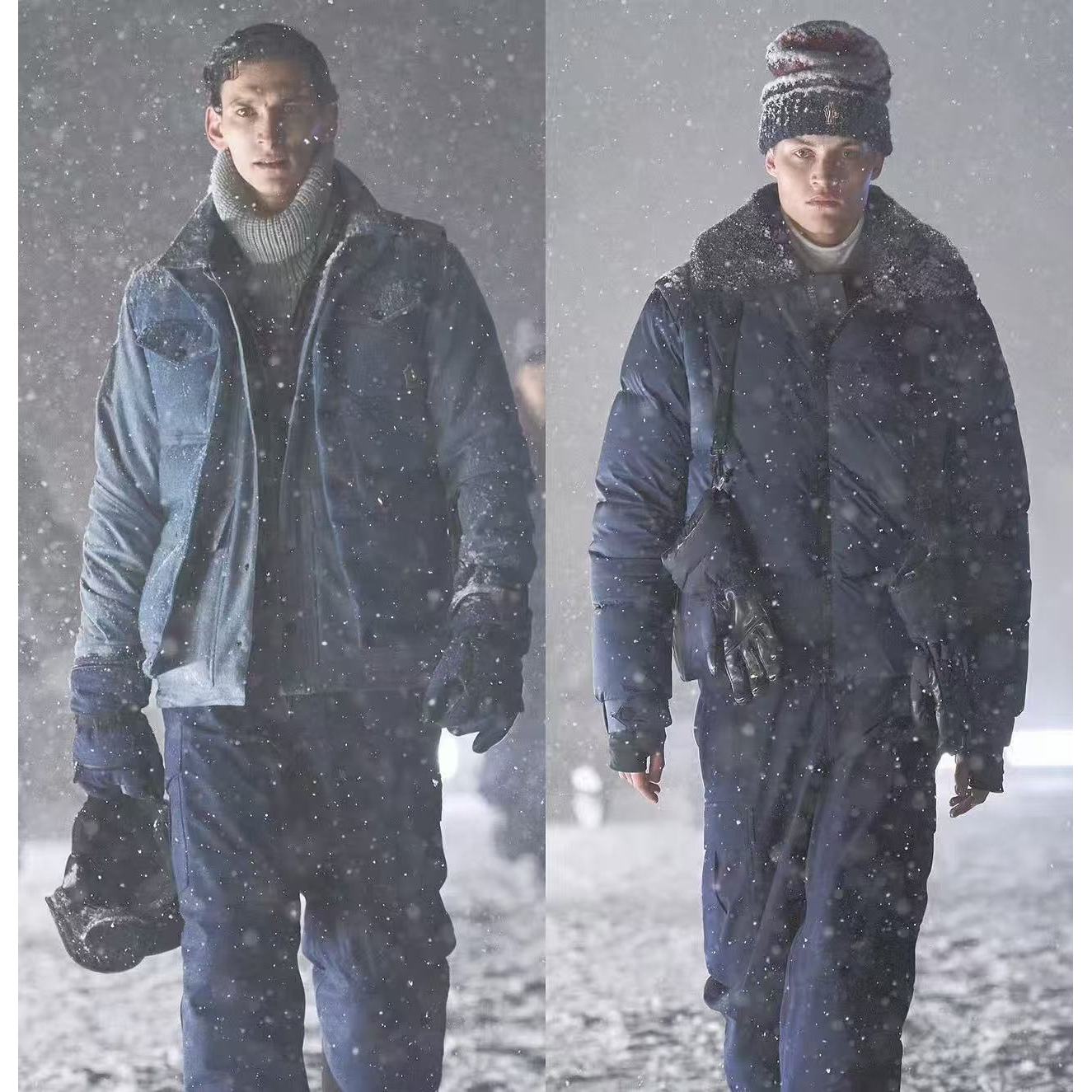 琦TD-25979【色彩与奢华】麦穗连帽 极寒羽绒服 拿捏冬天氛围感