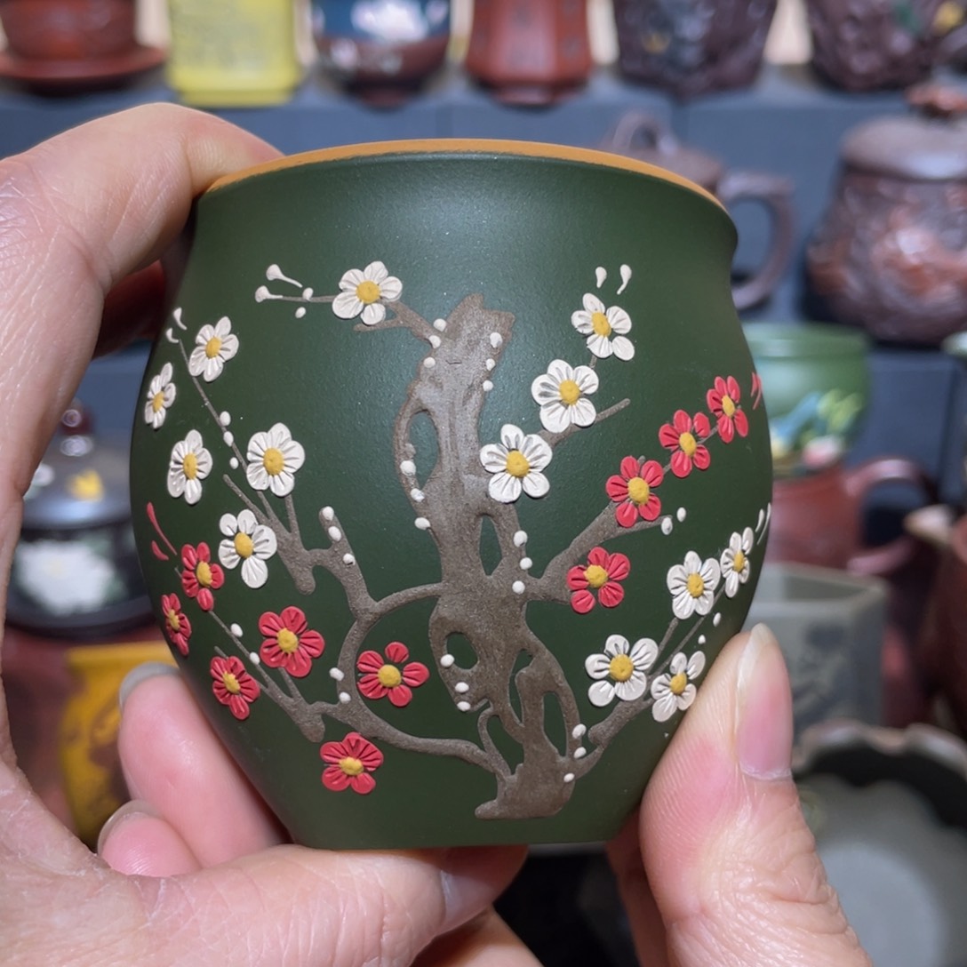 原矿紫砂手工主人杯