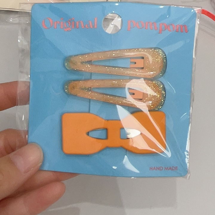 铁合金pom发夹，2卡发货