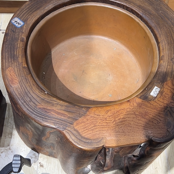 木中古工艺品摆件