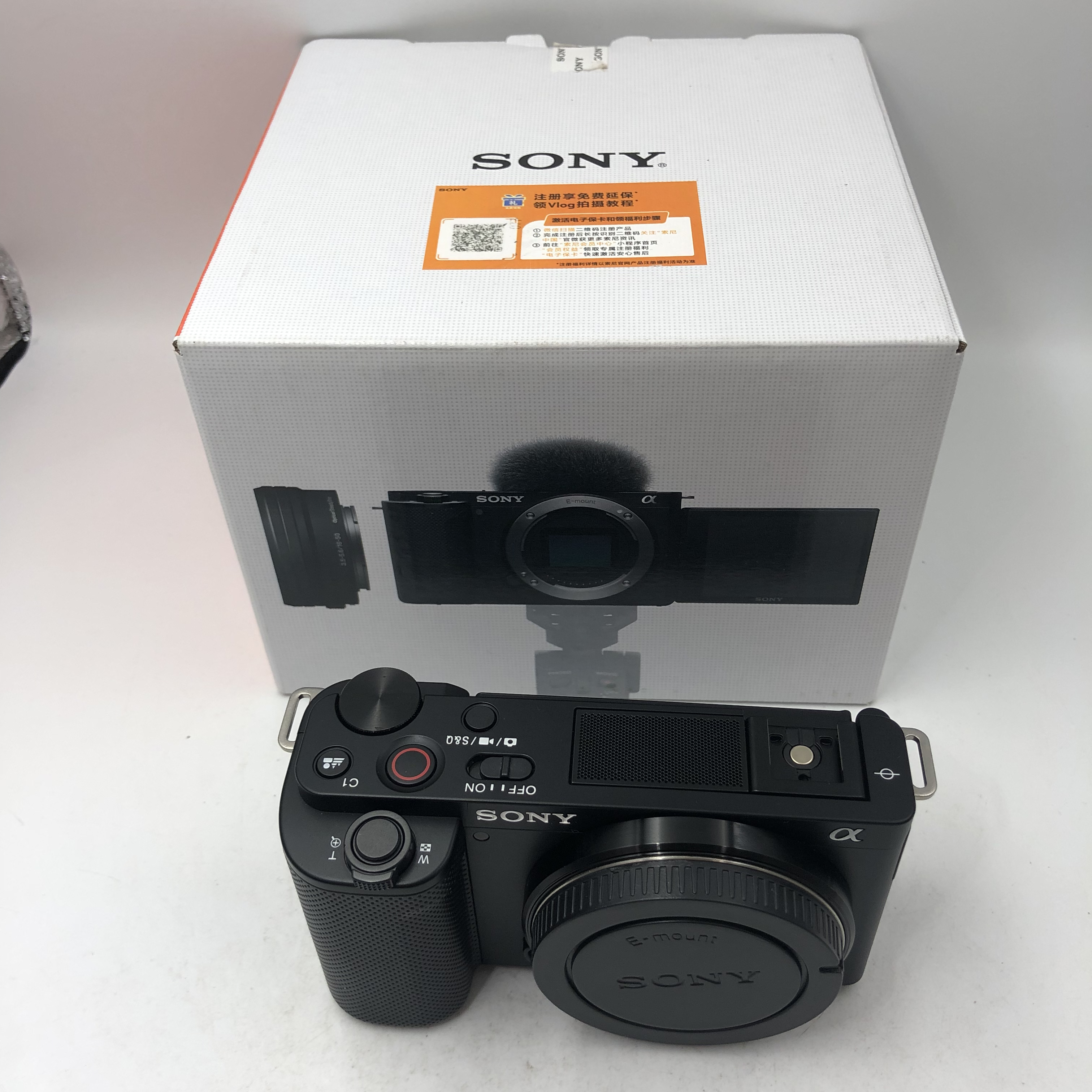 95新 Sony/索尼 ZV-E10 微单数码相机4K视频Vlog直播相机（6077）