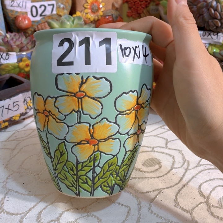 多肉花盆满15包邮，爱退款拉黑