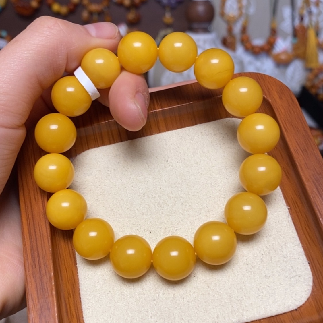 【闪购商品】手链蜜蜡未镶嵌手串