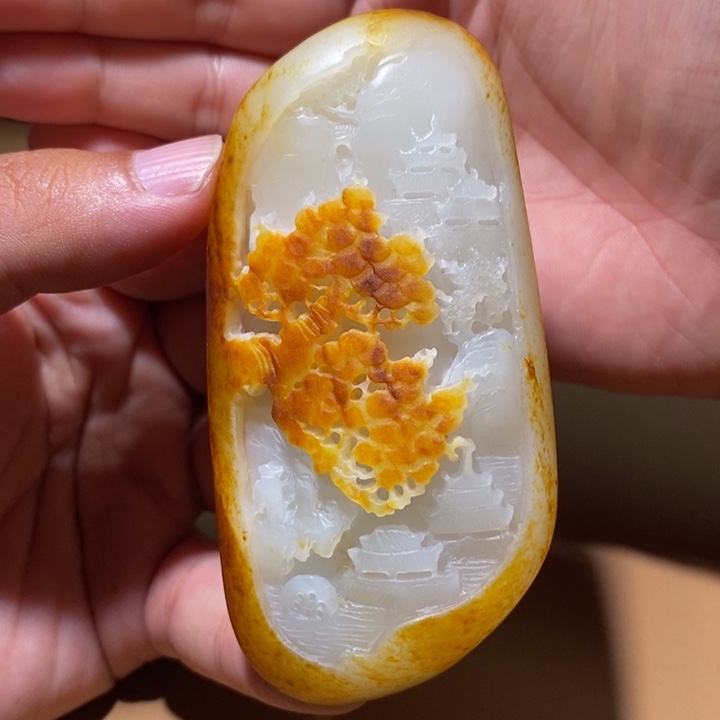 颈饰未镶嵌和田玉