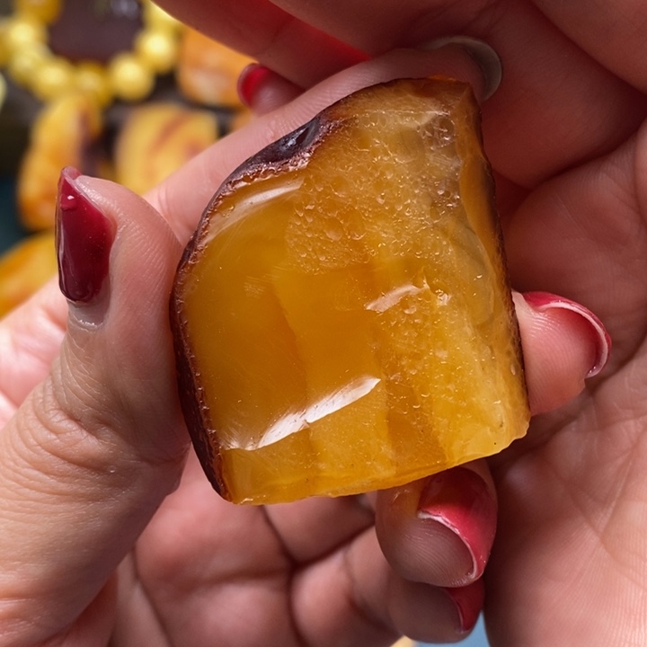 未镶嵌定制琥珀蜜蜡