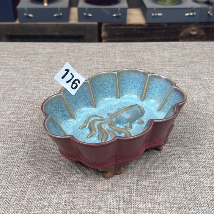 摆件陶瓷旧藏摆件