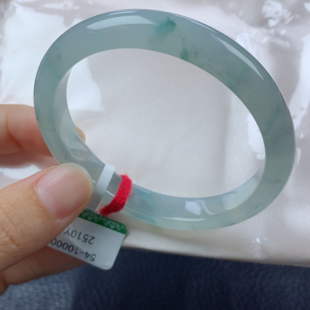 未镶嵌手镯翡翠缅甸天然翡翠A货55贵妃