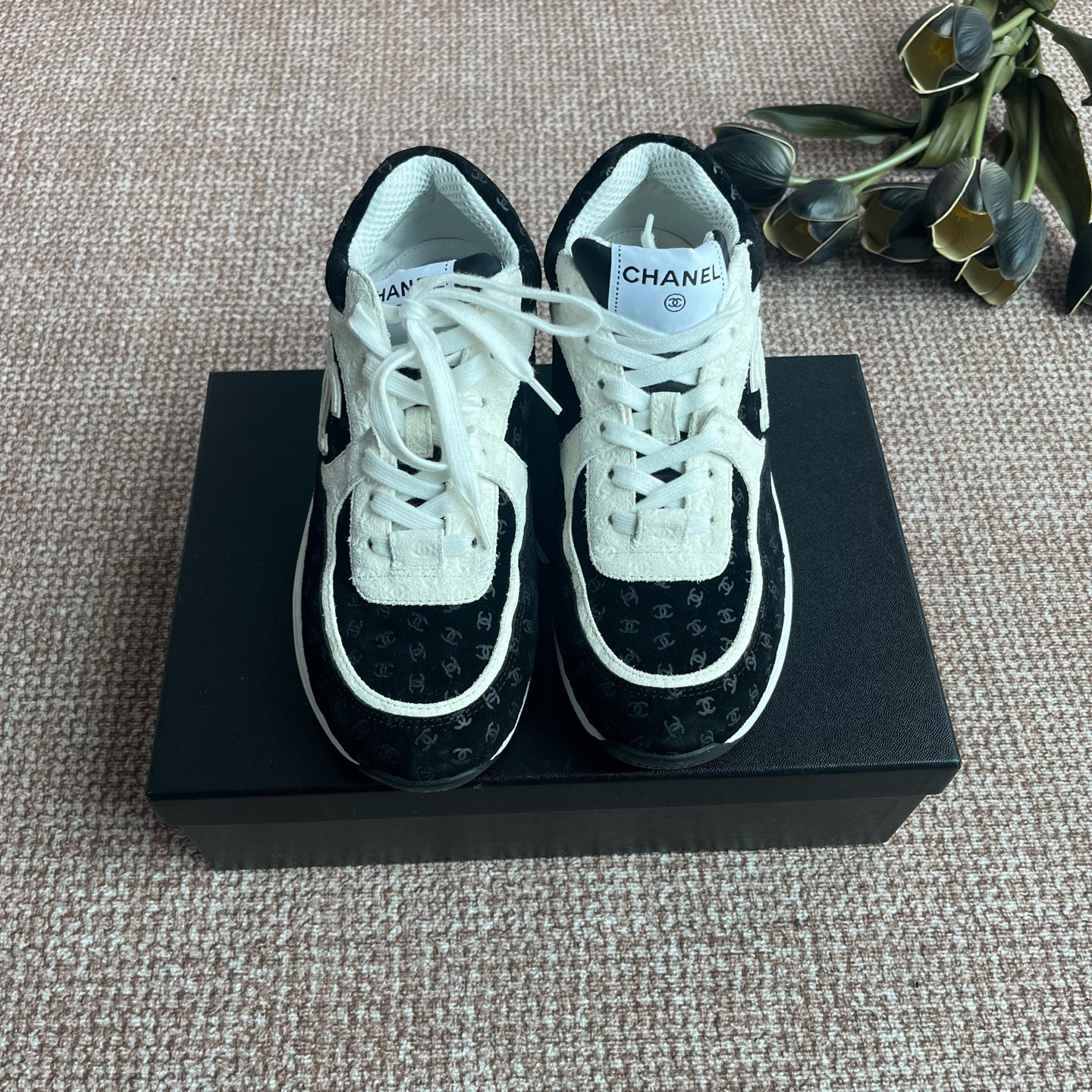 99新 Chanel/香奈儿 A9938 Chanel 平底鞋 98新 37.5码