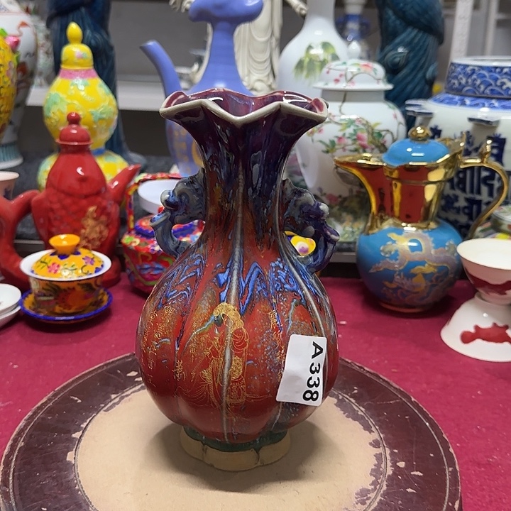 摆件工艺品瓷片装饰