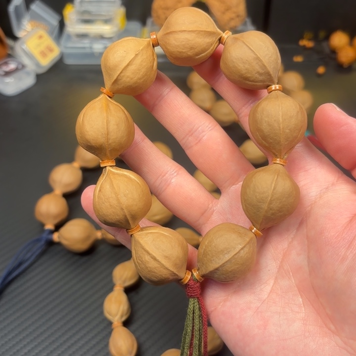 橄榄核手串晨枫铁核2328极品货头