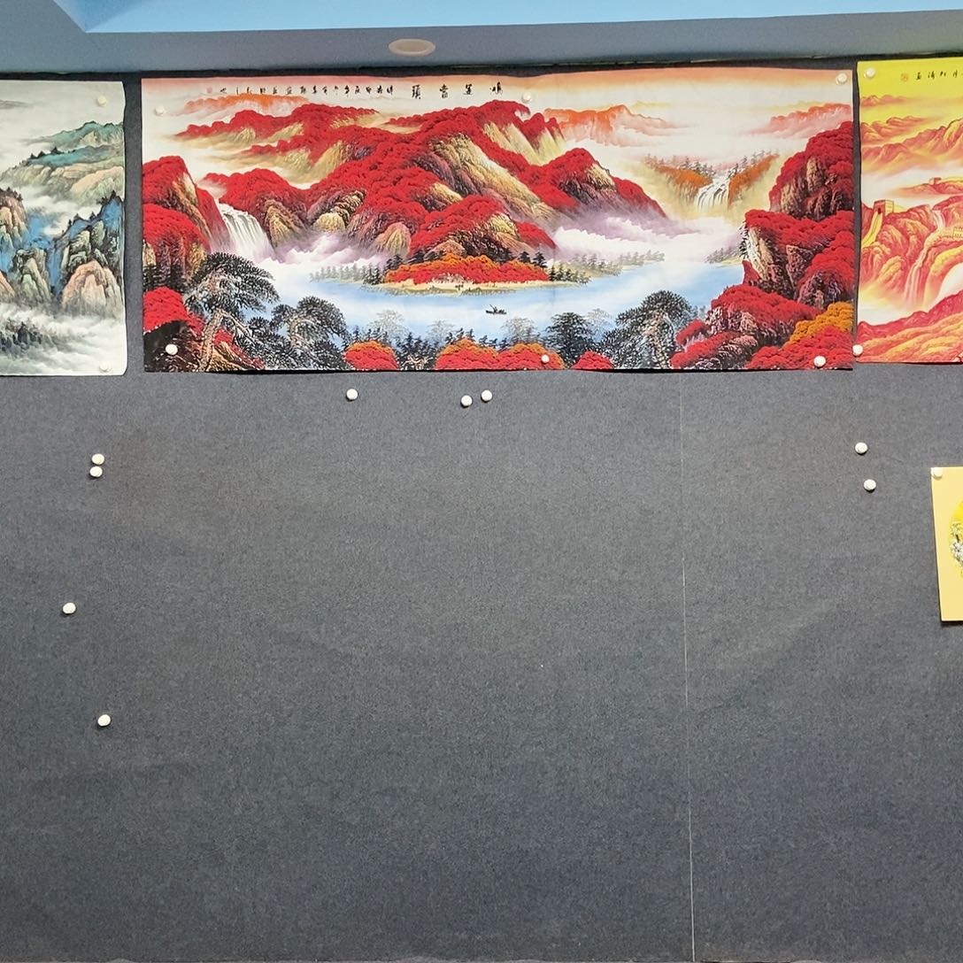 国画༺****༻小八尺山水一副