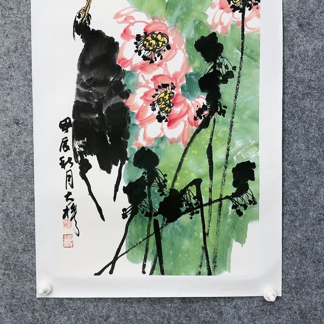 国画蒋旗老师作品欣赏