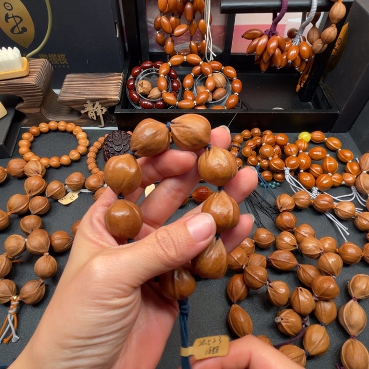 路***鸣橄榄核手串/手链梅林铁素2023