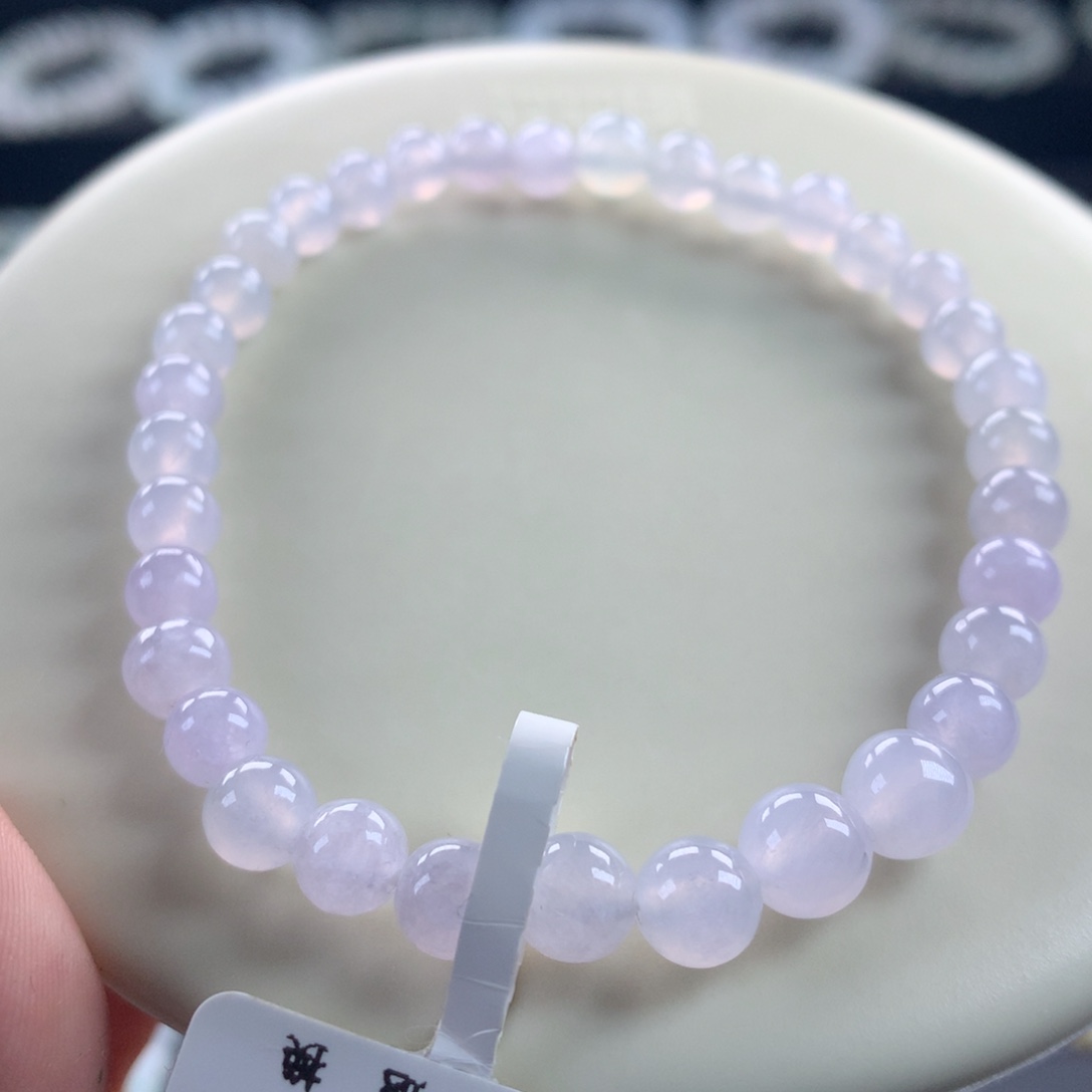 翡翠未镶嵌手链卡5～6.6