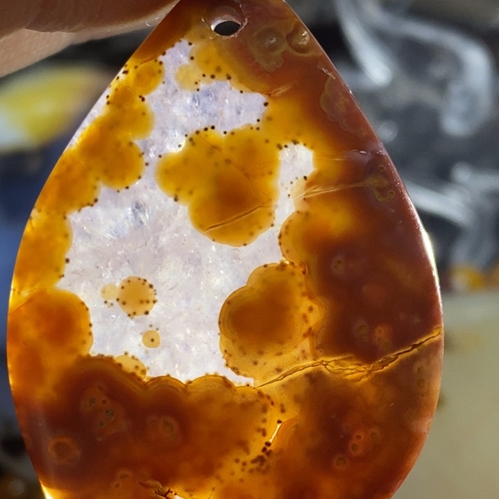 玛瑙/玉髓颈饰未镶嵌魔**A