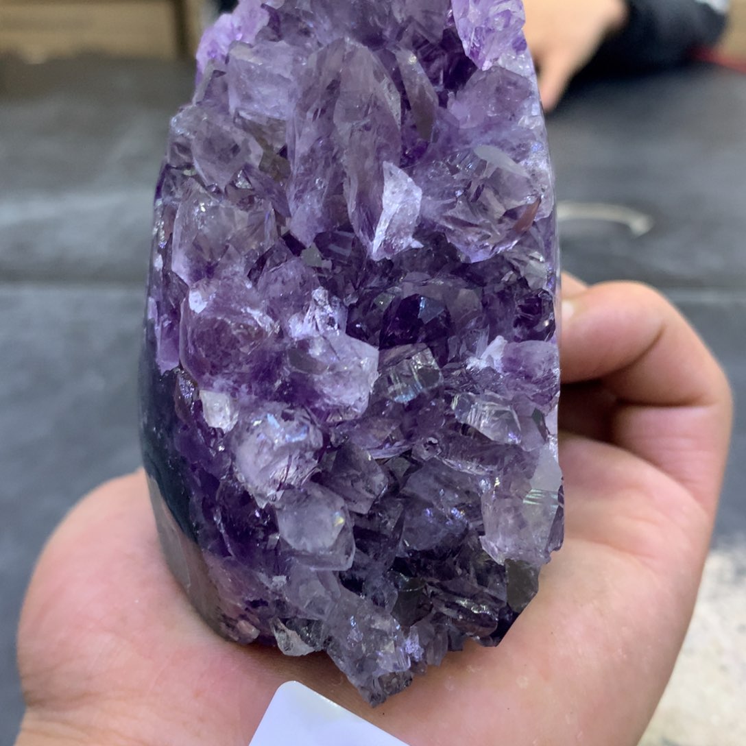水晶摆件未镶嵌紫晶161