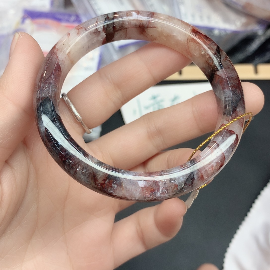 水晶手镯未镶嵌181（5455:：）