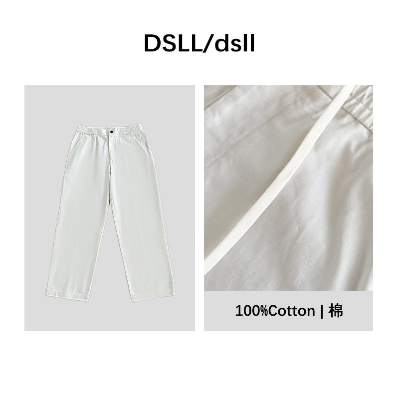 2025春夏 简约休闲舒适棉口袋百搭休闲裤D251001
