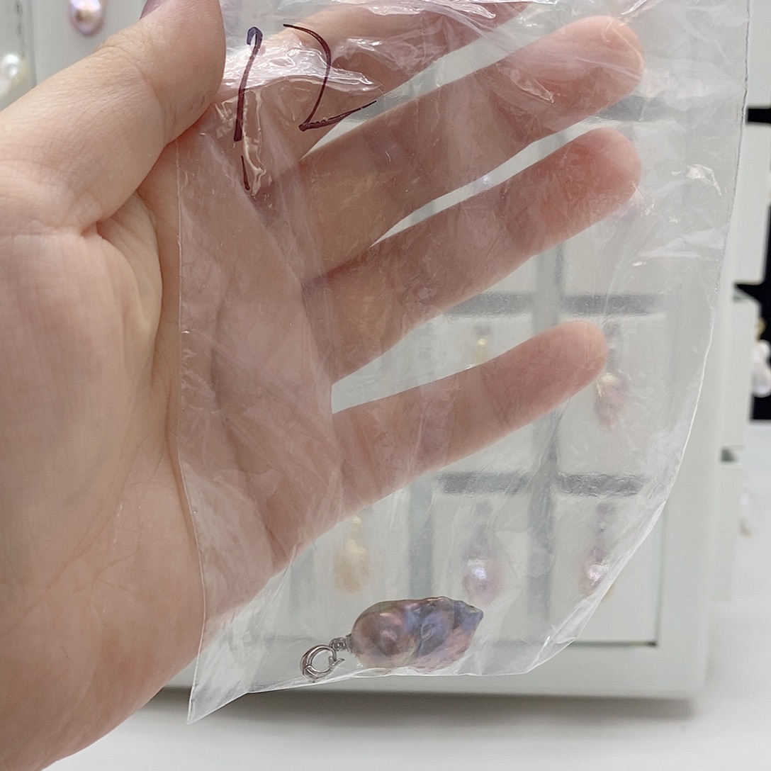 颈饰合金淡水珍珠