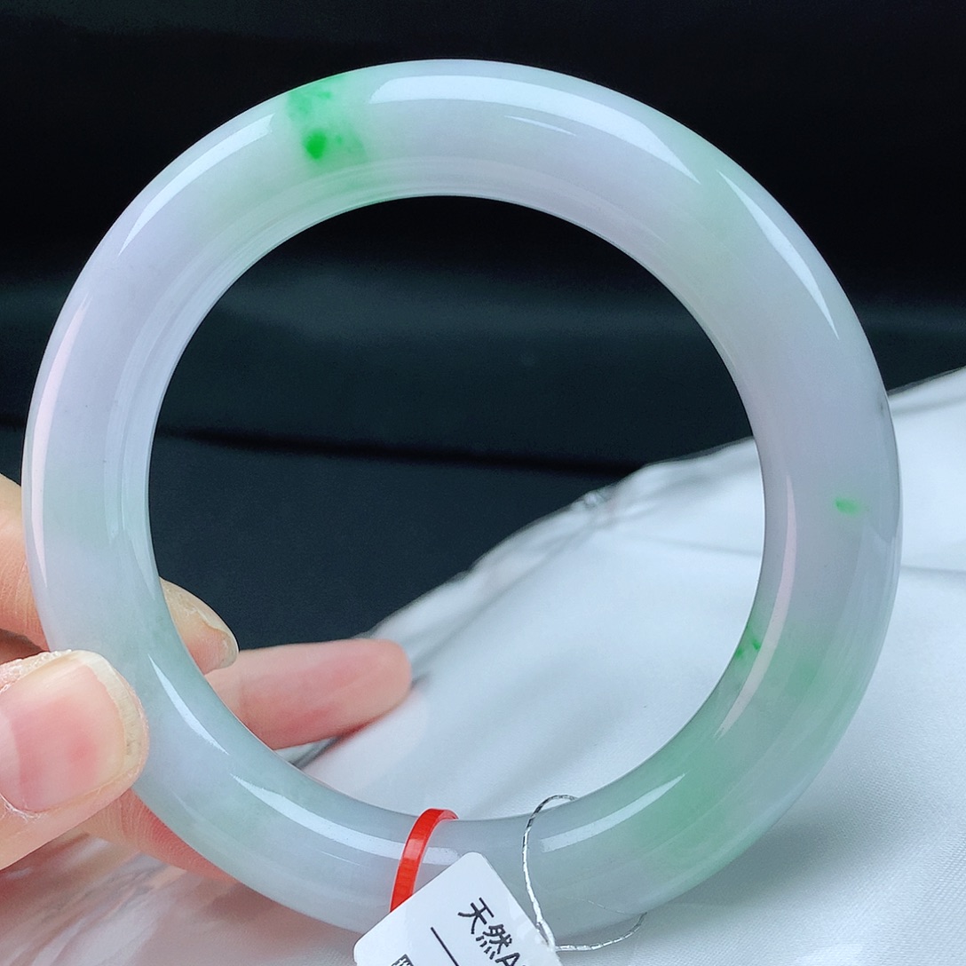 翡翠手镯未镶嵌60+胖