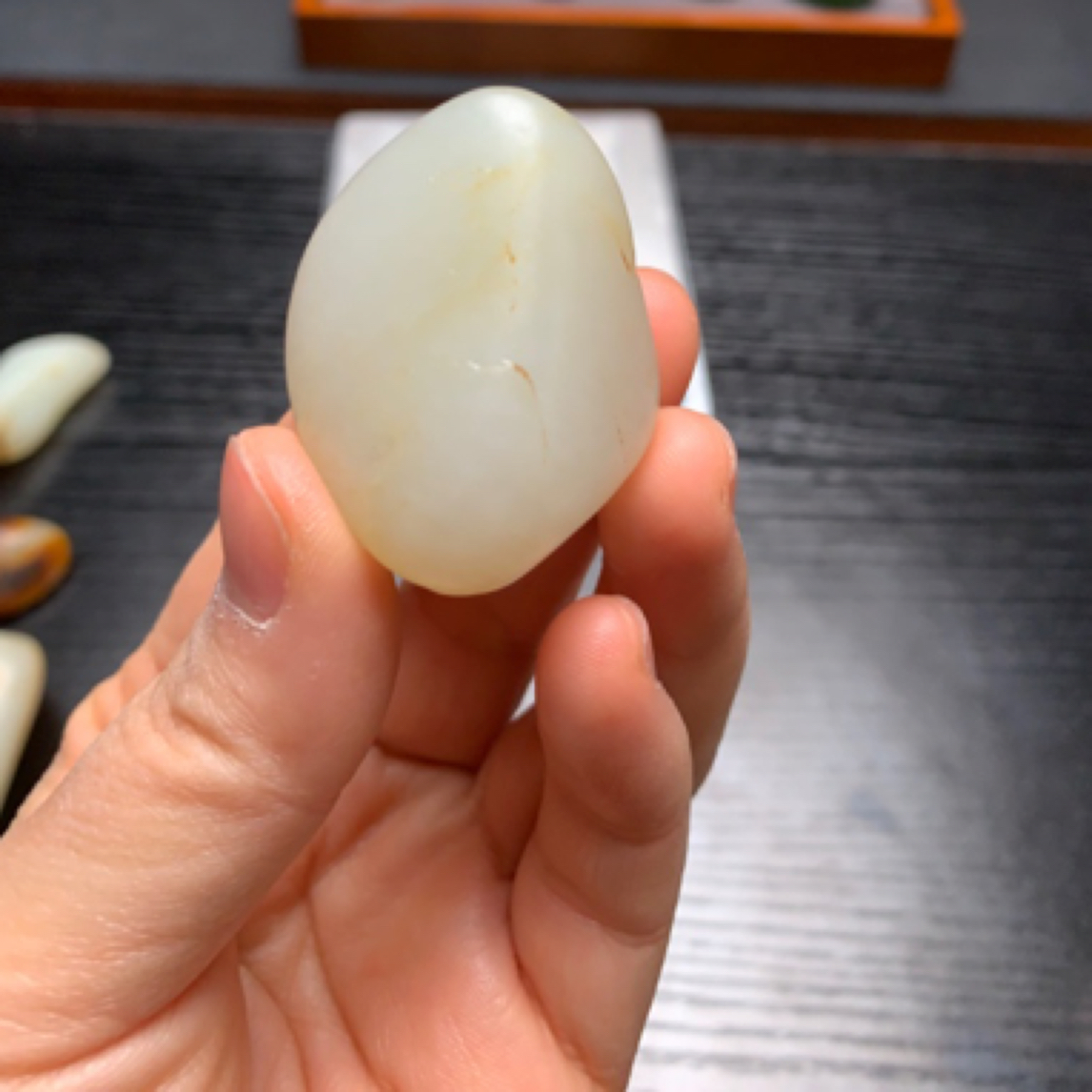 和田玉原石未镶嵌