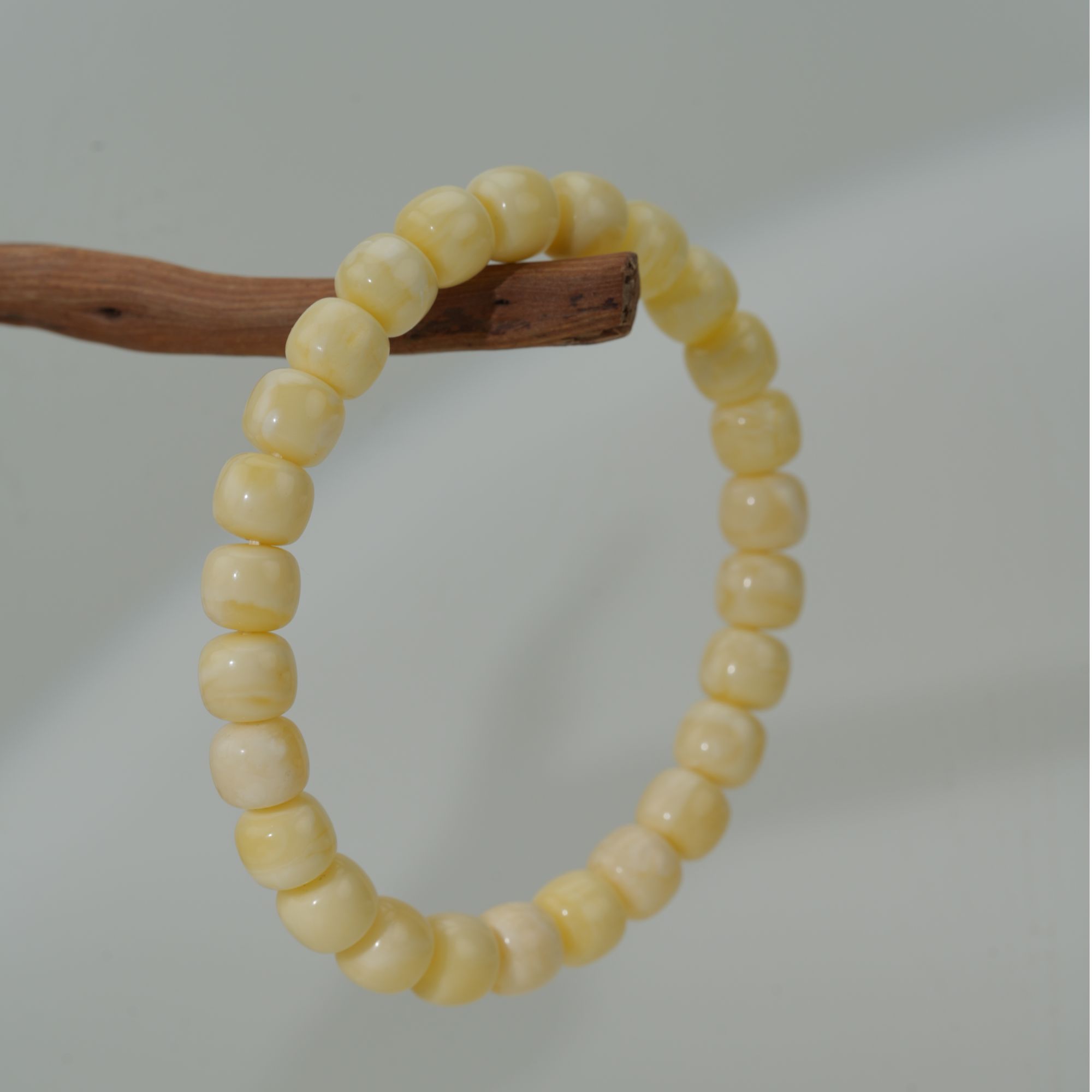 蜜蜡老型珠单圈手串（3）多样性发货