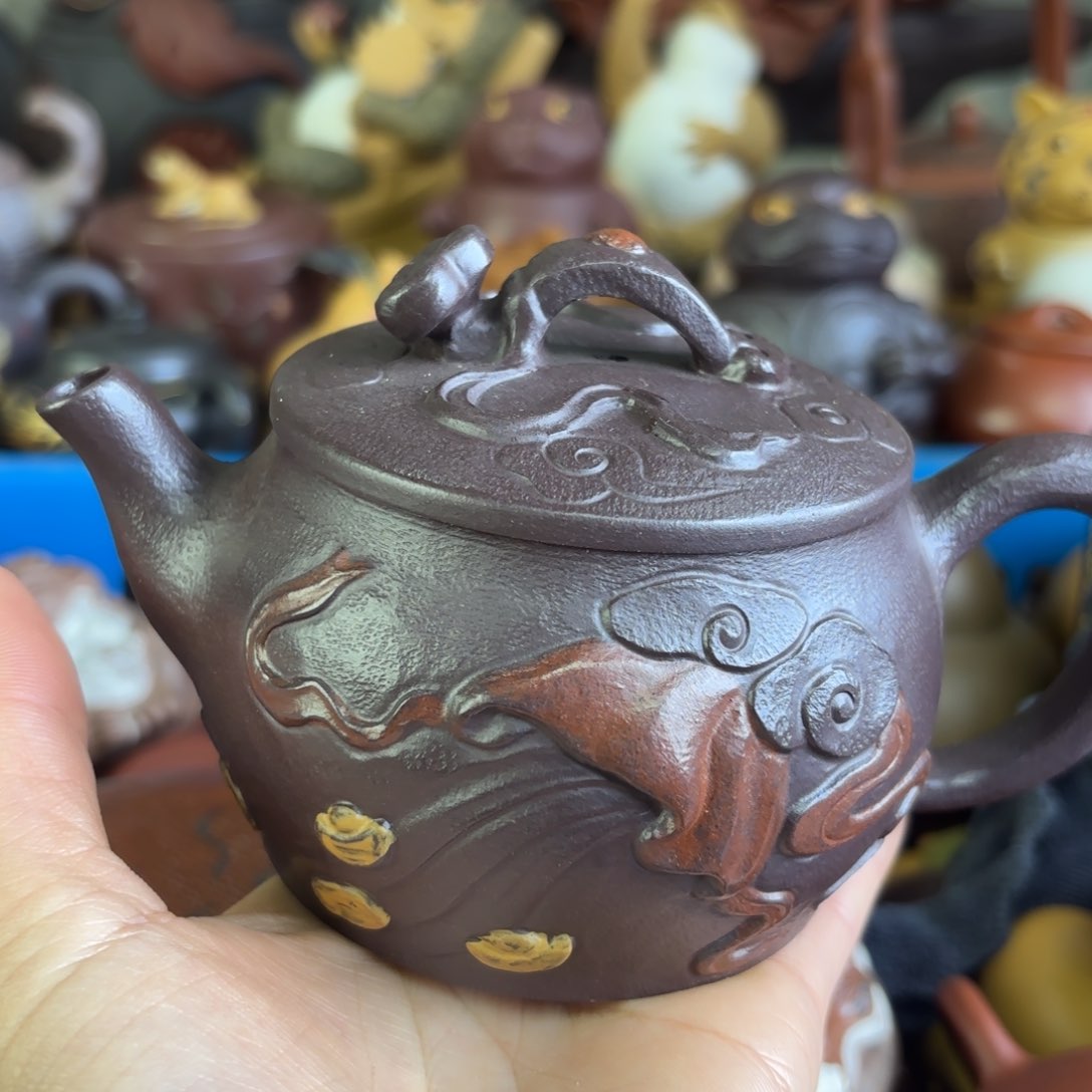 紫砂茶盘微瑕尾货听清再拍