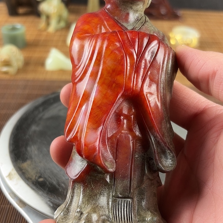 哎***呵和田玉未镶嵌挂件