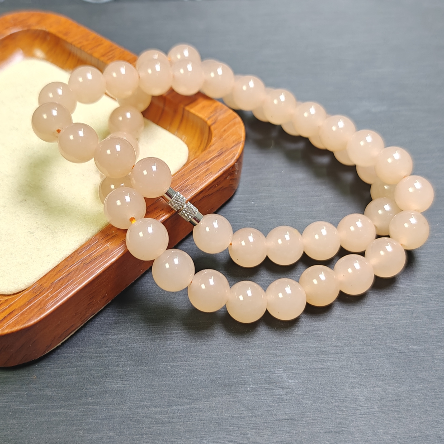 [停业清货]藕粉色10m妈妈链-113-多样性发一