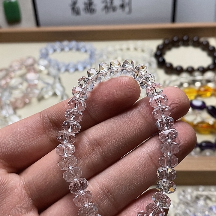 非金属卡8mm刻面算盘 