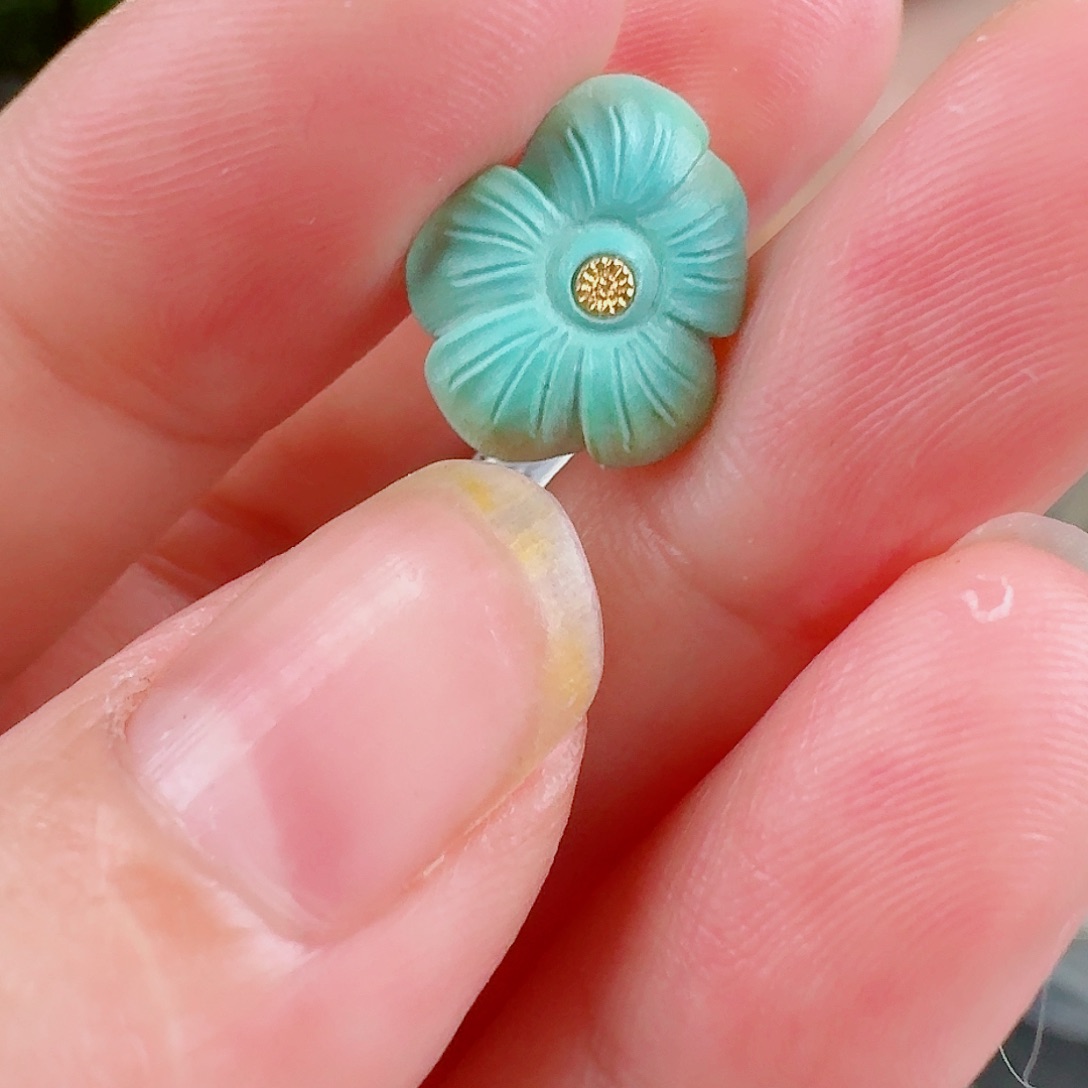 绿松石珠宝奇石未镶嵌