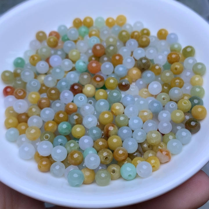 散珠翡翠卡5冰三彩40个单圈