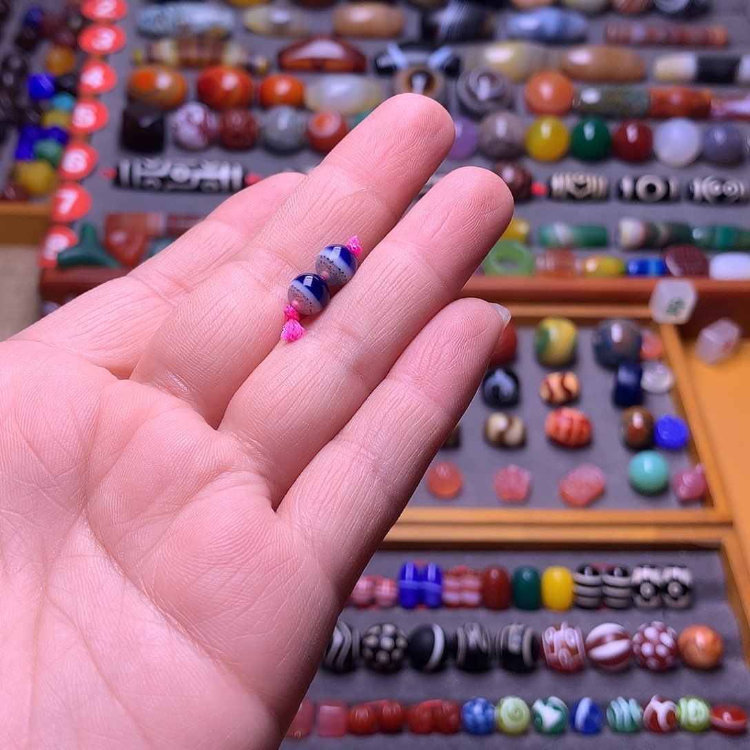 踏***痕玛瑙/玉髓未镶嵌颈饰