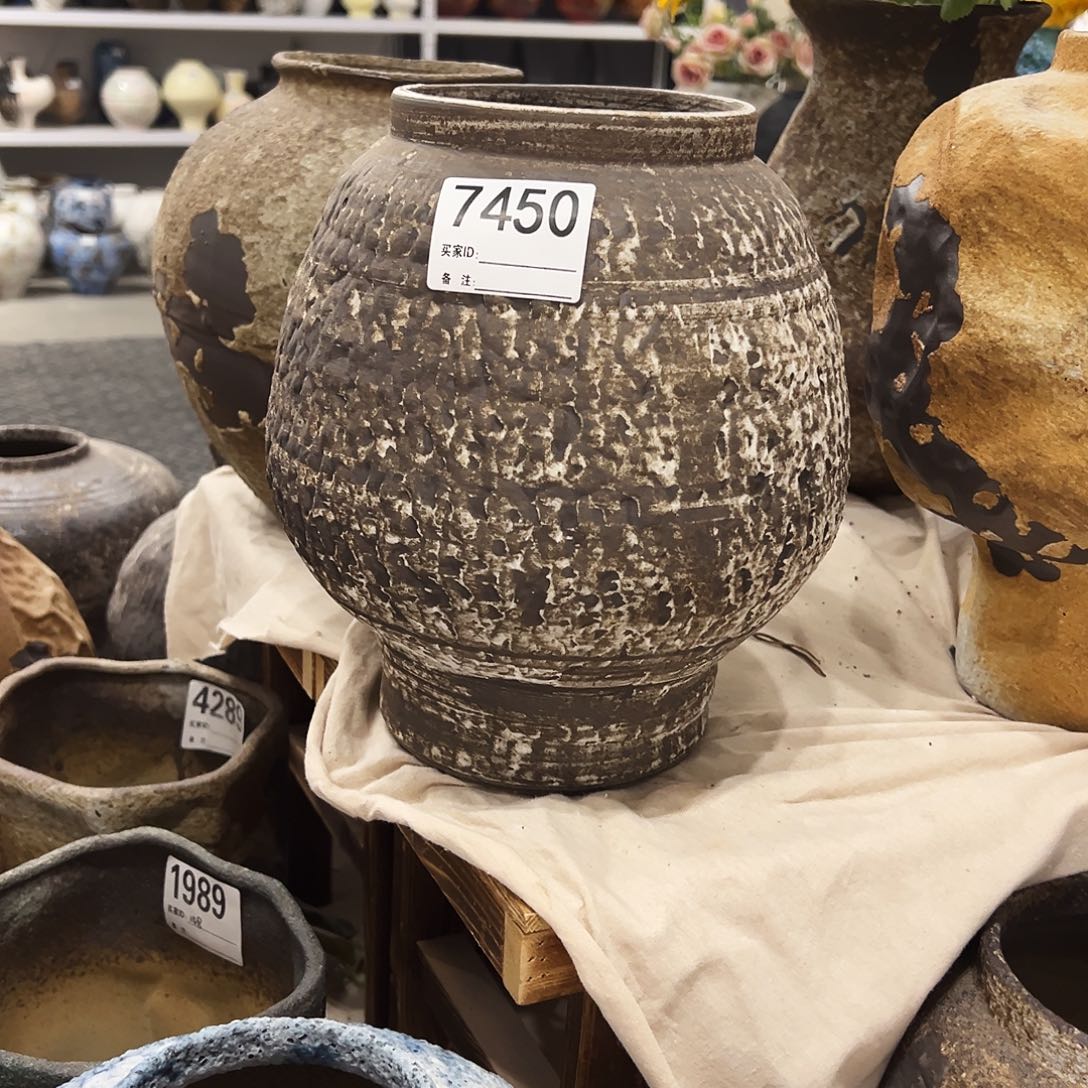 瓶7450高26口12陶瓷花瓶无孔